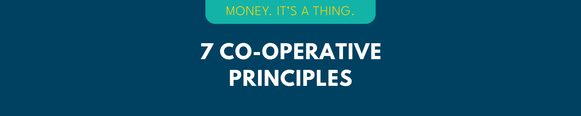 7 Co-operative Principles Banner